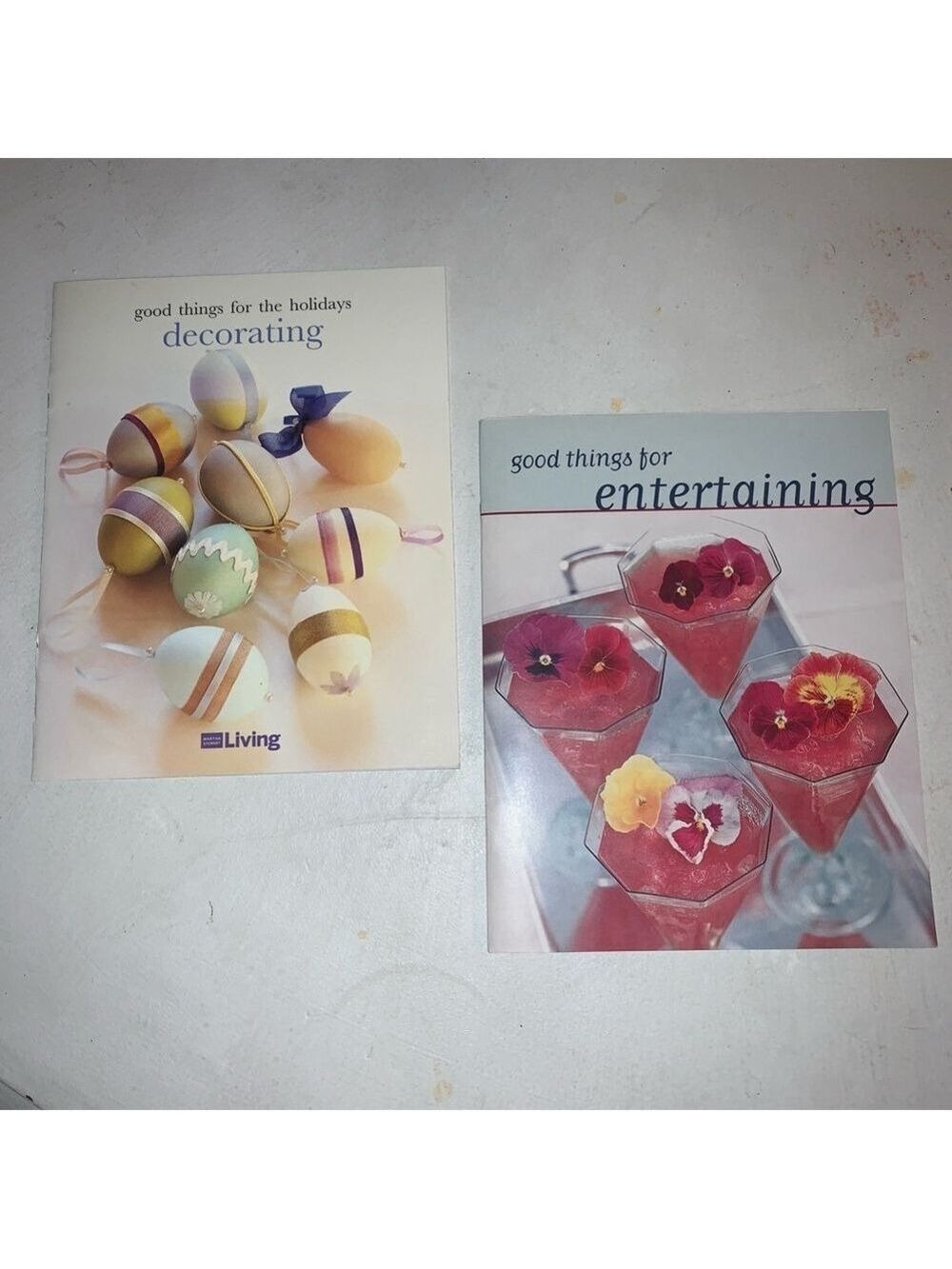 Martha Stewart Living Holiday Decorating & Entertaining Booklets
